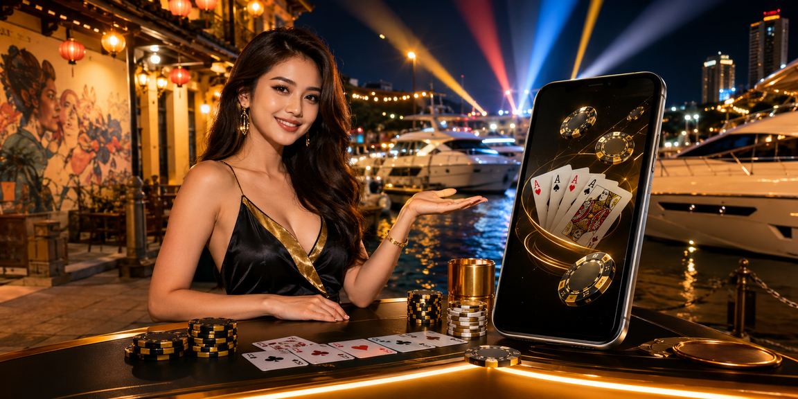 Pemain aktif berbincang tentang poker di Penang